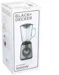 Black & Decker BXJB1000E, Kochmixer, 1,5 l, Pulsfunktion, Eis-Crusher, 1000 W,