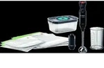 Bosch MS6CB61V1 Mixer 0,6 l P&uuml;rierstab 1000 W Schwarz - Grau/Schwarz