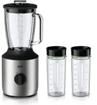 Braun SIJB 3272 SI, Tischplatten-Mixer, 1,5 l, Pulsfunktion, 0,85 m, 800 W, Edelstahl