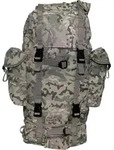 MFH BW Kampfrucksack, 65 l, Alu-Aussteifung - Braun