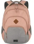 travelite Freizeitrucksack Rucksack mit Laptopfach Basic Melange Backpack 22L Rose /