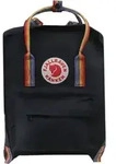 FJ&Auml;LLR&Auml;VEN Kanken Rainbow black rainbow - Schwarz