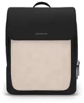 Kapten & Son Rucksack Tromso Cream Black 9 L | Rucksack Damen & Herren Schwarz-Beige
