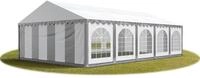 TOOLPORT Festzelt Partyzelt 5x10 m PREMIUM, hochwertige PVC Plane 750 N in...