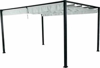 GARDAMO Sky Pavillon 300x400 cm, hellgrau