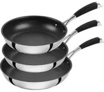 ZWILLING Poletto Set 3 Bratpfannen - Silber