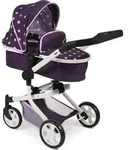 BAYER CHIC 2000 Puppenwagen Kombi MIKA 595 71 - Lila