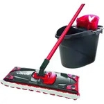 Vileda ULTRAMAX 2in1 Komplett-Set, Bodenwischer-Set mit Eimer, Flachwischer und