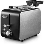 De&rsquo;Longhi CTX 2203.BK, 2 Scheibe(n), Schwarz, Silber, 550 W, 220-240 V, 50 -...