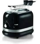 Ariete 0149/02, 2 Scheibe(n), Schwarz, Tasten, Niveau, Drehregler, CE, 815 W, 190 mm
