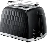 Russell Hobbs Honeycomb Toaster (Schwarz) 26061-56 - Schwarz