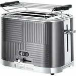 Russell Hobbs Toaster Edelstahl Geo grau 25250-56 - Silber