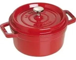 Staub Cocotte, Kirsche (Frucht), Eisenguss, 22 cm, 4,1 kg - Rot