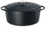 K&uuml;chenprofi Bratentopf oval, 31 cm schwarz PROVENCE - Schwarz