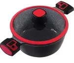 &Oslash;28cm Kochtopf ca.13cm hoch KING&reg; Click-Grip Aluguss mit Keramikbeschichtung Innen:
