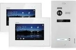 Video T&uuml;rsprechanlage f&uuml;r 1 Familienhaus, 2x Monitore, Balter EVO