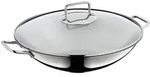 WMF 0793566040, Wok-/Bratpfanne, Edelstahl, Edelstahl, Edelstahl, Glas, Vietnam -