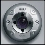 GIRA 126565 Farbkamera T&uuml;rstation TX_44 WG UP Farbe Alu - Silber