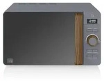 Swan Nordic Digitale Mikrowelle 20 l, 6 Betriebsstufen, 800 W Leistung, 30...