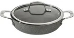Ballarini SALINA Servierpfanne mit Deckel 24 cm - Grau