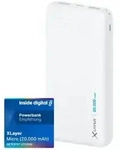 Xlayer Powerbank Micro 20000mAh Akku schnelles Aufladen externes Ladeger&auml;t