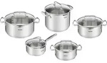 Tefal Duetto+ G719SA, Edelstahl, Edelstahl, Edelstahl, Edelstahl, Glas, 250 &deg;C -