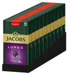 JACOBS Kapseln Lungo 8 Intenso 100 Nespresso&reg;* kompatible Kaffeekapseln 10 x 10