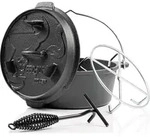 BBQ-Toro Dutch Oven DO45PX, 4,2 L Premium Gusseisen Kochtopf, Gusstopf - Schwarz