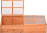vidaXL Fr&uuml;hbeet Holz 180x57x62 cm