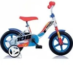 Kinderfahrrad Dino Fahrr&auml;der 10" - Wei&szlig;