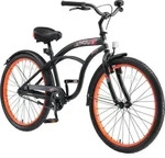 BIKESTAR Kinder Fahrrad ab 9 Jahre | 24 Zoll Cruiser Kinderrad | Schwarz -...
