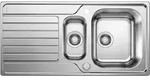 BLANCO DINAS 6 S Edelstahl B&uuml;rstfinish - Silber