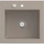 Villeroy & Boch Keramiksp&uuml;le 331502AM, Subway 50 S Einbausp&uuml;le - inkl.