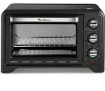 Moulinex Optimo, 19 l, Schwarz, Drehregler, 740 W, 1380 W, 245 mm - Schwarz