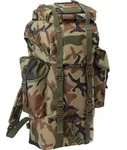 Brandit BD8003 | Nylon Military Backpack One Size - Farbe: Olive Camo - Gr&ouml;&szlig;e: One