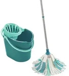 Leifheit Set Power Mop 3in1 - Wei&szlig;/Grau/T&uuml;rkis