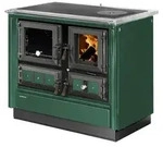 Justus | K&uuml;chenofen | Rustico-90 2.0 | 7 kW | Gr&uuml;n, links - Gr&uuml;n