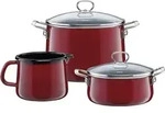 Riess Starterset 3 teilig Nouvelle Rosso extrastark Emaille - Rot