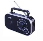 Roadstar TRA-2235, Tragbar, Analog, FM, 6,5 W, 3,5 mm, Schwarz - Schwarz