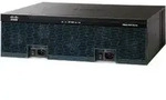 Cisco 3945, Ethernet-WAN, Gigabit Ethernet, Schwarz - Schwarz