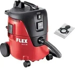 Flex VC 21 L MC Sicherheitssauger SET + 5 Vliesfilters&auml;cke 1250 W - Wei&szlig;
