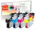 Peach PI500-238, Schwarz, Cyan, Magenta, Gelb, 15 ml, 9 ml, 4 St&uuml;ck(e), 550 Seiten,