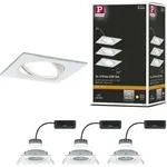 Paulmann LED Einbauleuchte Nova Plus Basisset schwenkbar - Wei&szlig;