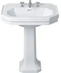 Duravit Stands&auml;ule 1930 29,6x30cm, f WT 043880, 043870, wei&szlig; - Wei&szlig;