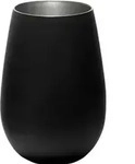6x St&ouml;lzle Lausitz Elements Multifunktionsbecher schwarz silber 465 ml -