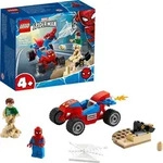 LEGO 76172 Super Heroes Das Duell von Spider-Man und Sandman Spielset mit Rennauto