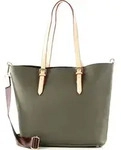 bugatti Schultertasche Umh&auml;ngetasche Ella Shopper Olive gr&uuml;n - Gr&uuml;n