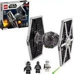 LEGO 75300 Star Wars Imperial TIE Fighter Spielzeug mit Sturmtruppler und Piloten als