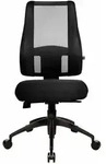 Topstar B&uuml;rostuhl Lady Sitness&reg; Deluxe, LT20B0 W500 schwarz Stoff - Schwarz