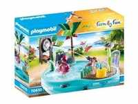 PLAYMOBIL Family Fun 70610 Spaßbecken mit Wasserspritze